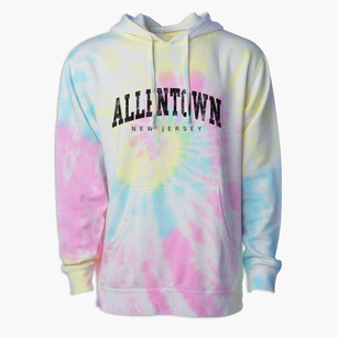 Allentown New Jersey Urban Vibe Premium Tie-Dye Hoodie