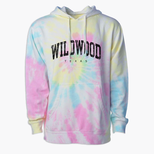 Wildwood Texas Urban Vibe Premium Tie-Dye Hoodie