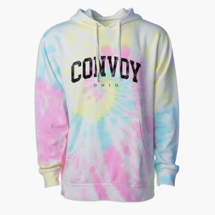 Convoy Ohio Urban Vibe Premium Tie-Dye Hoodie