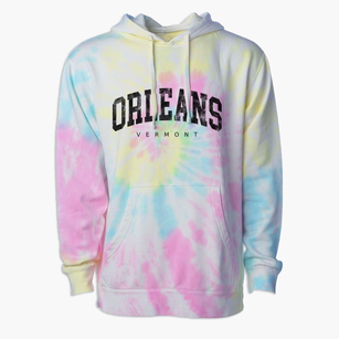 Orleans Vermont Urban Vibe Premium Tie-Dye Hoodie