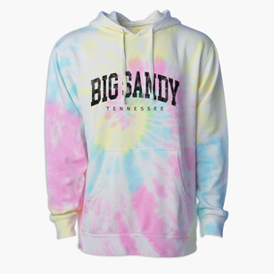 Big Sandy Tennessee Urban Vibe Premium Tie-Dye Hoodie