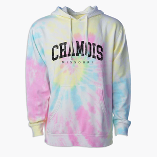 Chamois Missouri Urban Vibe Premium Tie-Dye Hoodie