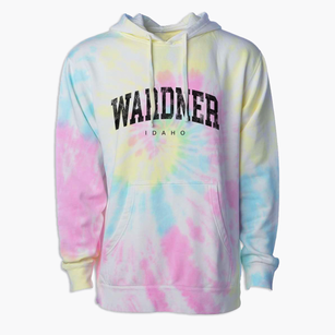 Wardner Idaho Urban Vibe Premium Tie-Dye Hoodie