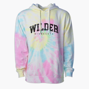 Wilder Minnesota Urban Vibe Premium Tie-Dye Hoodie