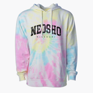 Neosho Missouri Urban Vibe Premium Tie-Dye Hoodie