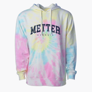Metter Georgia Urban Vibe Premium Tie-Dye Hoodie