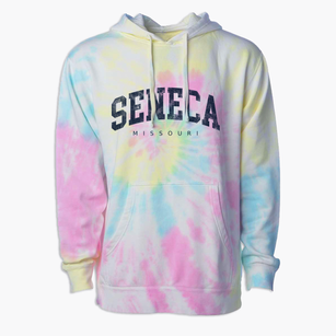 Seneca Missouri Urban Vibe Premium Tie-Dye Hoodie