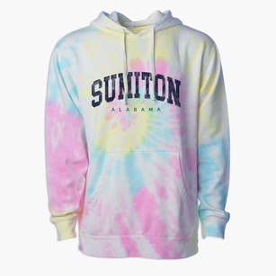 Sumiton Alabama Urban Vibe Premium Tie-Dye Hoodie