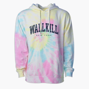 Wallkill New York Urban Vibe Premium Tie-Dye Hoodie