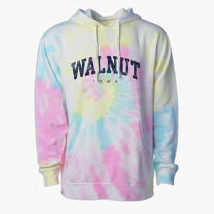 Walnut Iowa Urban Vibe Premium Tie-Dye Hoodie