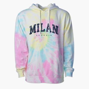 Milan Georgia Urban Vibe Premium Tie-Dye Hoodie