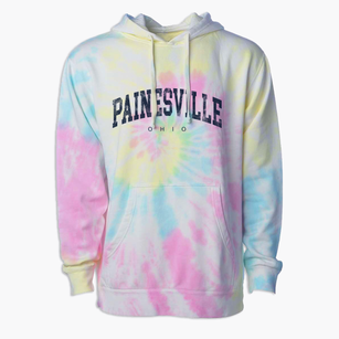 Painesville Ohio Urban Vibe Premium Tie-Dye Hoodie