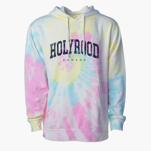 Holyrood Kansas Urban Vibe Premium Tie-Dye Hoodie