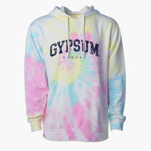Gypsum Kansas Urban Vibe Premium Tie-Dye Hoodie