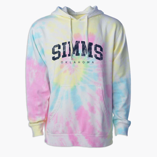 Simms Oklahoma Urban Vibe Premium Tie-Dye Hoodie