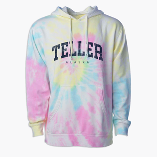 Teller Alaska Urban Vibe Premium Tie-Dye Hoodie