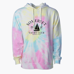 Somerset New York Yacht Club Premium Tie-Dye Hoodie