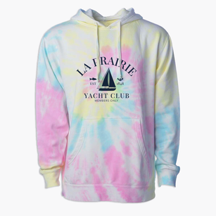 La Prairie Wisconsin Yacht Club Premium Tie-Dye Hoodie