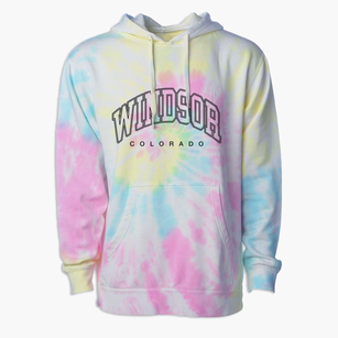 Windsor Colorado Inline Premium Tie-Dye Hoodie