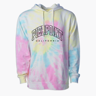 Pierpoint California Inline Premium Tie-Dye Hoodie