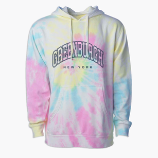 Greenburgh New York Inline Premium Tie-Dye Hoodie
