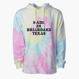 Briaroaks Texas Classic 70s Premium Tie-Dye Hoodie