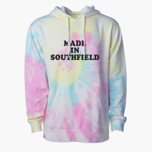 Southfield Massachusetts Classic 70s Premium Tie-Dye Hoodie