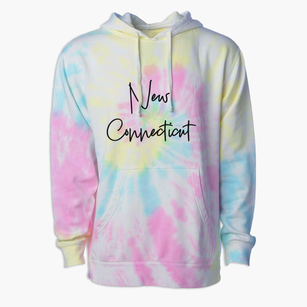 New Connecticut New York Freestyle Premium Tie-Dye Hoodie