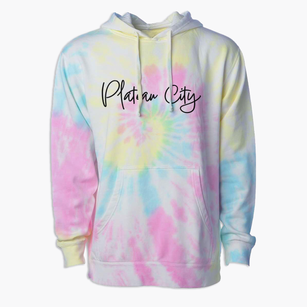 Plateau City Colorado Freestyle Premium Tie-Dye Hoodie