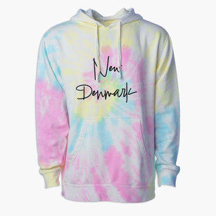 New Denmark Wisconsin Freestyle Premium Tie-Dye Hoodie