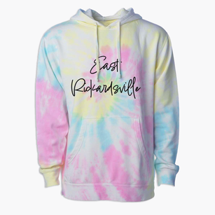 East Rickardsville Iowa Freestyle Premium Tie-Dye Hoodie