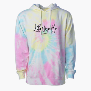 Libertyville Missouri Freestyle Premium Tie-Dye Hoodie