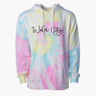 Weber City Louisiana Freestyle Premium Tie-Dye Hoodie