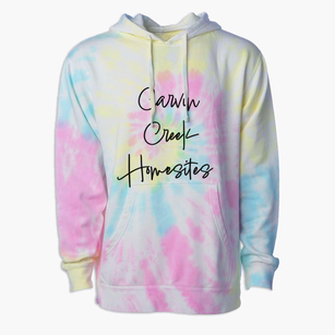 Carvin Creek Homesites California Freestyle Premium Tie-Dye Hoodie