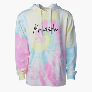 Monarch West Virginia Freestyle Premium Tie-Dye Hoodie