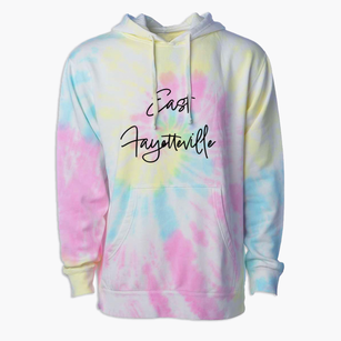 East Fayetteville North Carolina Freestyle Premium Tie-Dye Hoodie