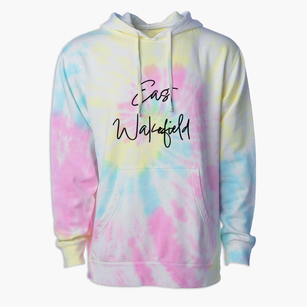 East Wakefield New Hampshire Freestyle Premium Tie-Dye Hoodie