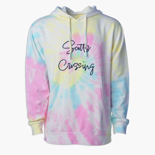 Scotts Crossing Ohio Freestyle Premium Tie-Dye Hoodie