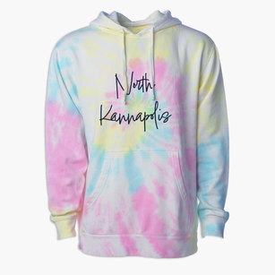 North Kannapolis North Carolina Freestyle Premium Tie-Dye Hoodie
