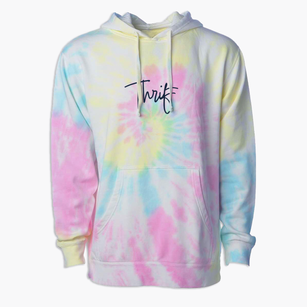 Thrift Georgia Freestyle Premium Tie-Dye Hoodie