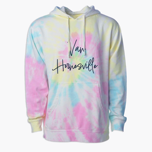 Van Hornesville New York Freestyle Premium Tie-Dye Hoodie