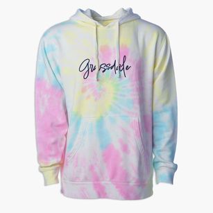 Grassdale Georgia Freestyle Premium Tie-Dye Hoodie