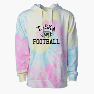 Taska Mississippi Football Premium Tie-Dye Hoodie