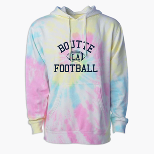 Boutte Louisiana Football Premium Tie-Dye Hoodie