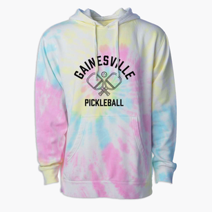 Gainesville Texas Pickleball Premium Tie-Dye Hoodie