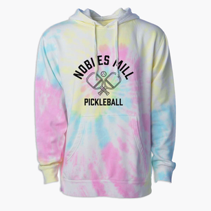 Nobles Mill North Carolina Pickleball Premium Tie-Dye Hoodie