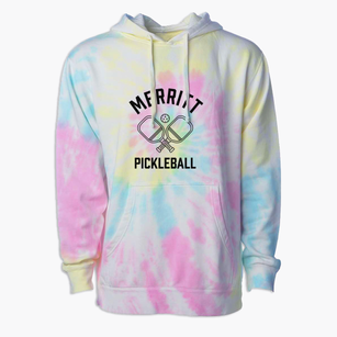 Merritt Missouri Pickleball Premium Tie-Dye Hoodie