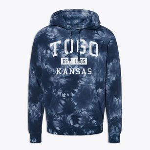 Togo Kansas Classic Established Premium Tie-Dye Hoodie