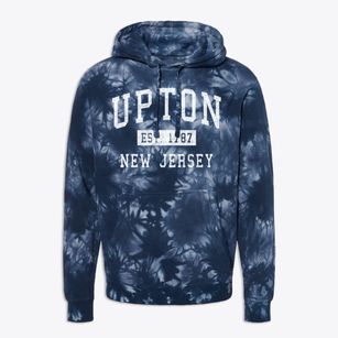 Upton New Jersey Classic Established Premium Tie-Dye Hoodie