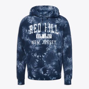 Red Hill New Jersey Classic Established Premium Tie-Dye Hoodie